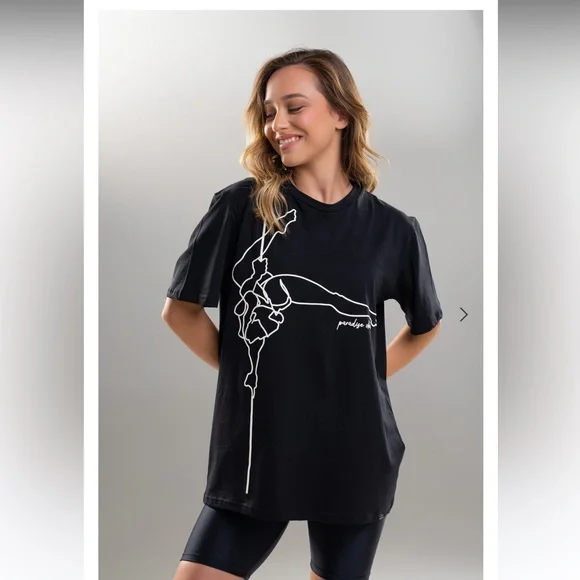 SUPREME POLEDANCER T-SHIRT BLACK - Picture 1 of 5